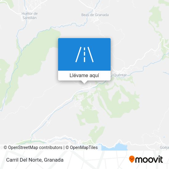Mapa Carril Del Norte