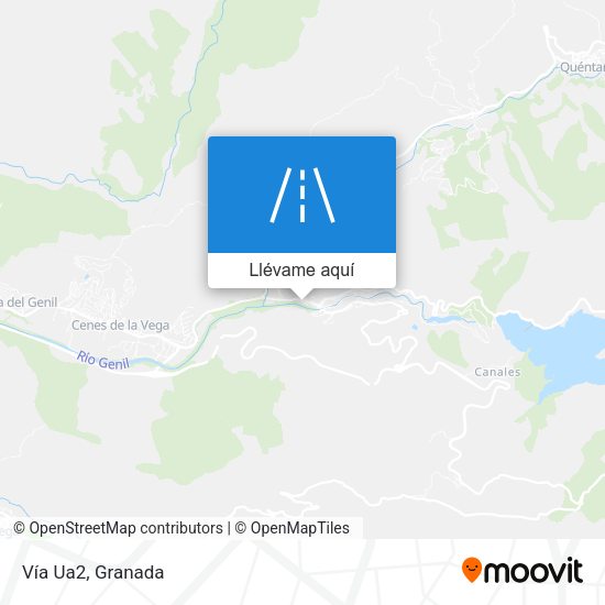 Mapa Vía Ua2