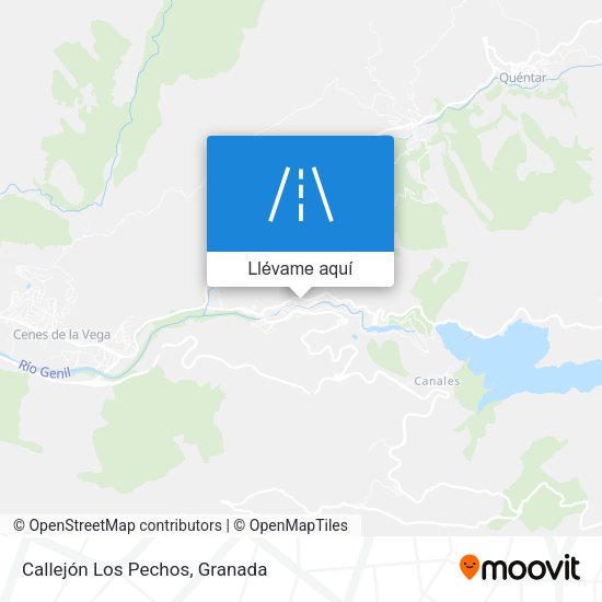 Mapa Callejón Los Pechos