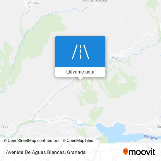 Mapa Avenida De Aguas Blancas