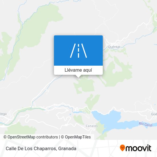 Mapa Calle De Los Chaparros