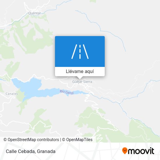 Mapa Calle Cebada