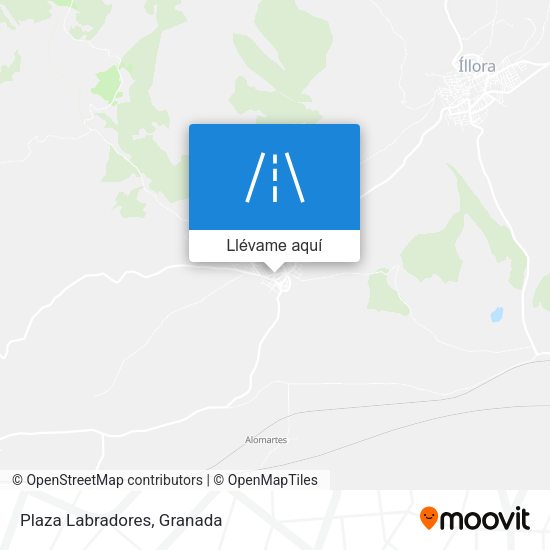 Mapa Plaza Labradores