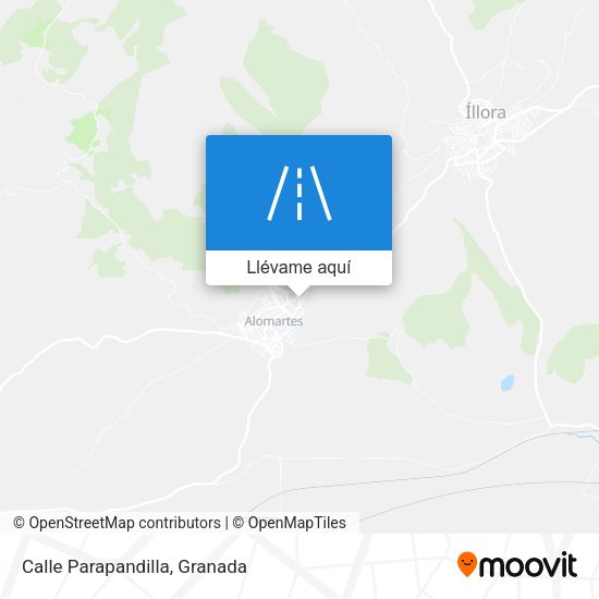 Mapa Calle Parapandilla