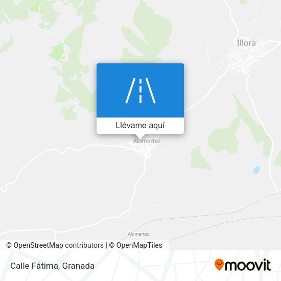 Mapa Calle Fátima