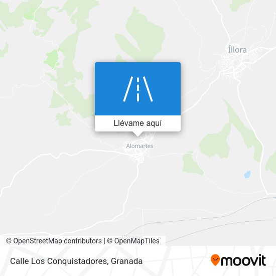 Mapa Calle Los Conquistadores