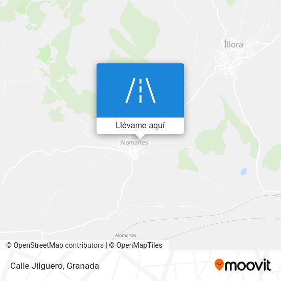 Mapa Calle Jilguero