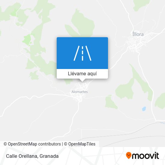 Mapa Calle Orellana