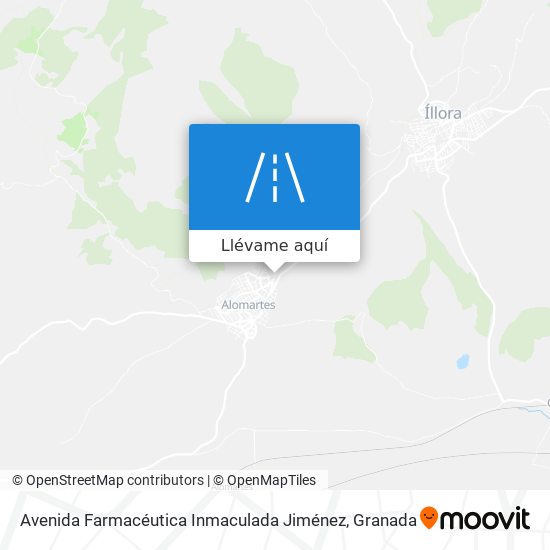 Mapa Avenida Farmacéutica Inmaculada Jiménez