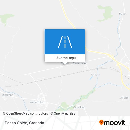Mapa Paseo Colón
