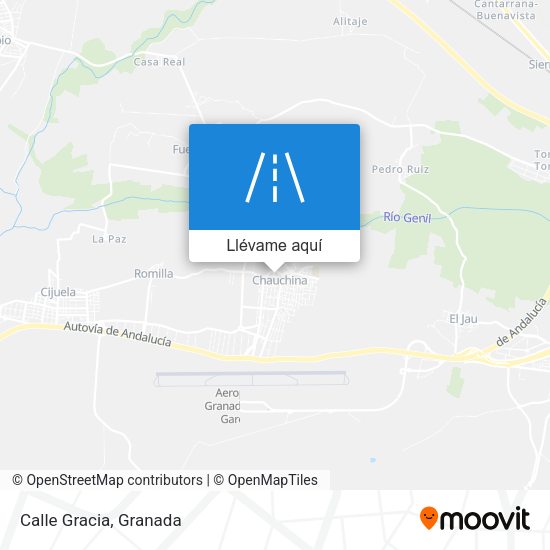 Mapa Calle Gracia