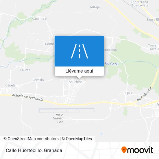 Mapa Calle Huertecillo