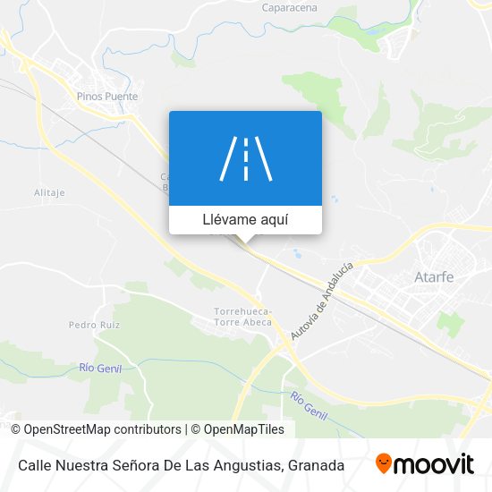 Mapa Calle Nuestra Señora De Las Angustias