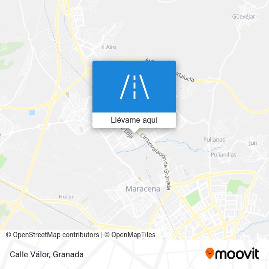 Mapa Calle Válor
