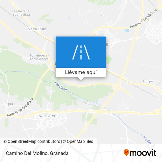 Mapa Camino Del Molino