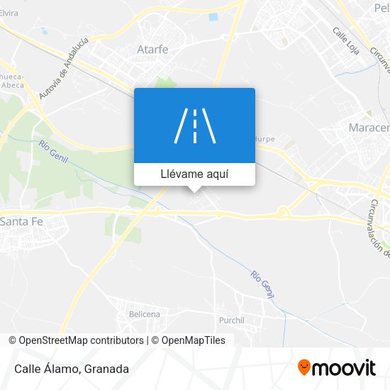 Mapa Calle Álamo