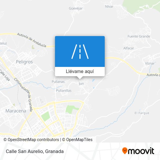 Mapa Calle San Aurelio