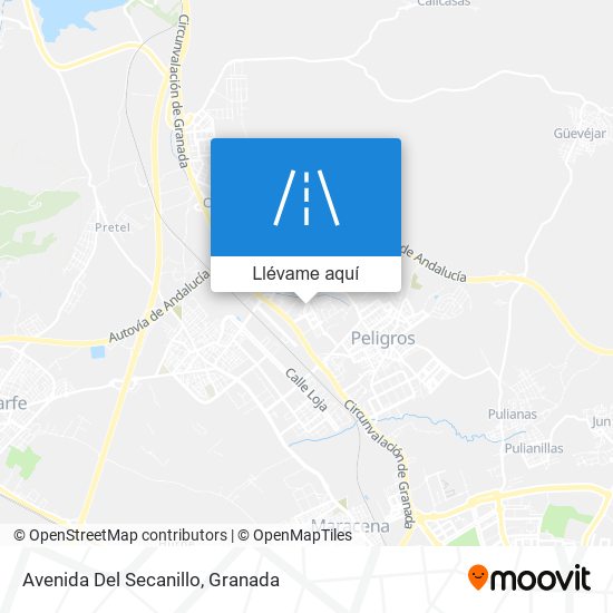 Mapa Avenida Del Secanillo