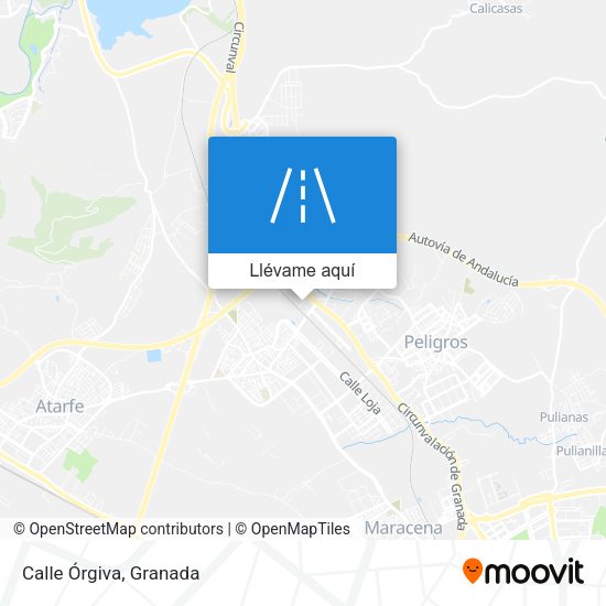 Mapa Calle Órgiva