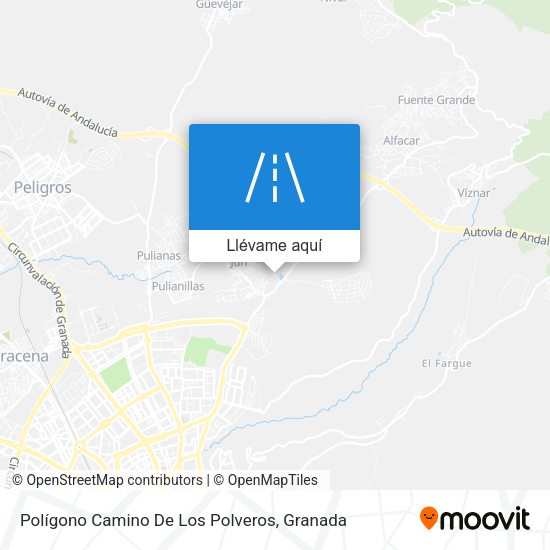Mapa Polígono Camino De Los Polveros