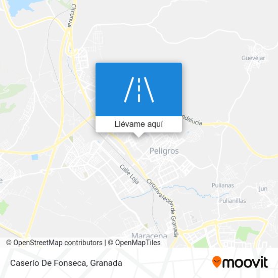 Mapa Caserío De Fonseca