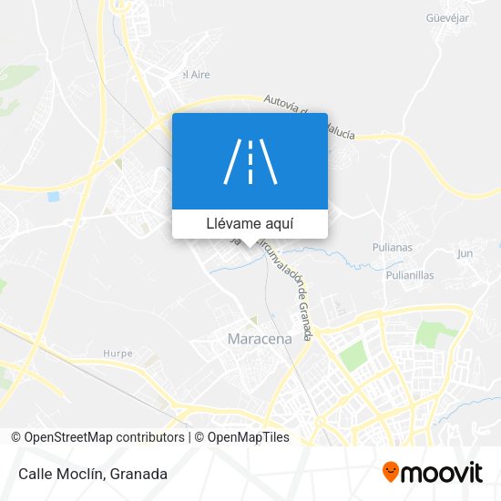 Mapa Calle Moclín