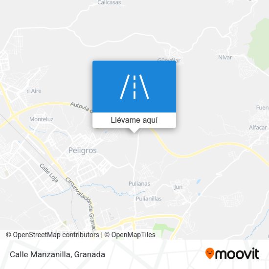 Mapa Calle Manzanilla