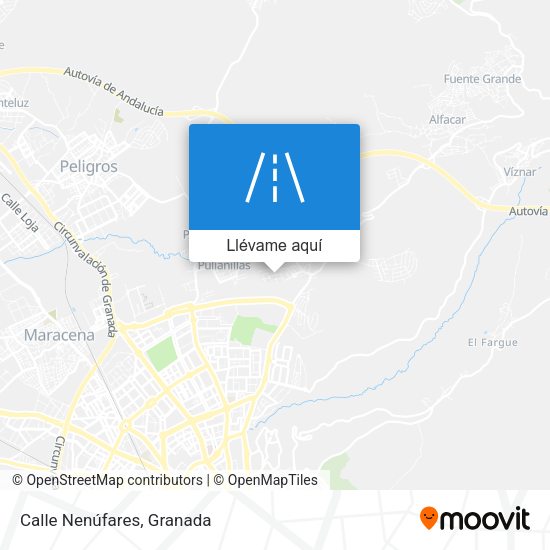Mapa Calle Nenúfares