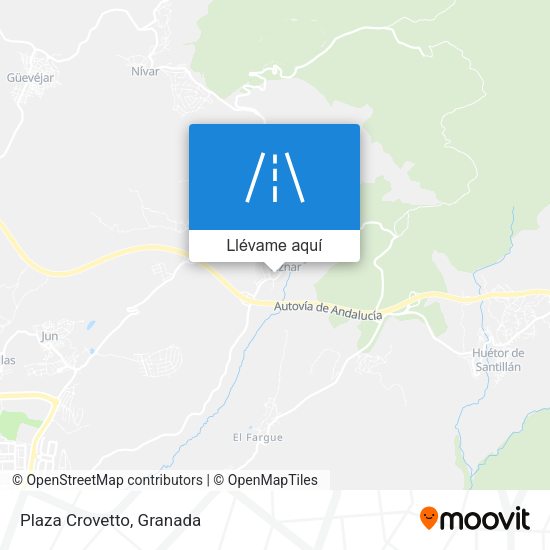 Mapa Plaza Crovetto
