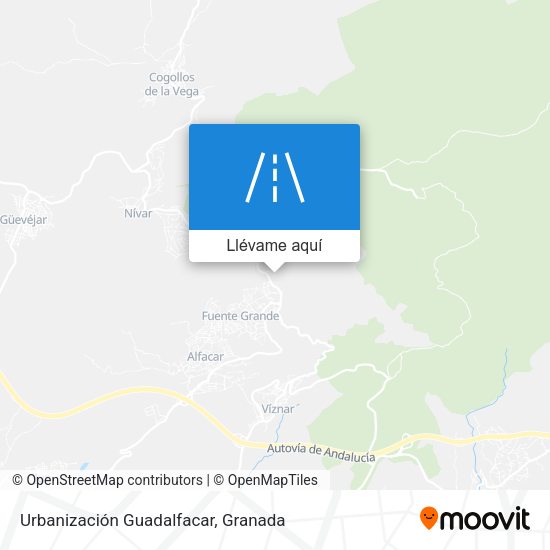 Mapa Urbanización Guadalfacar