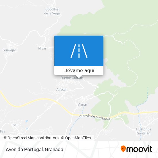 Mapa Avenida Portugal