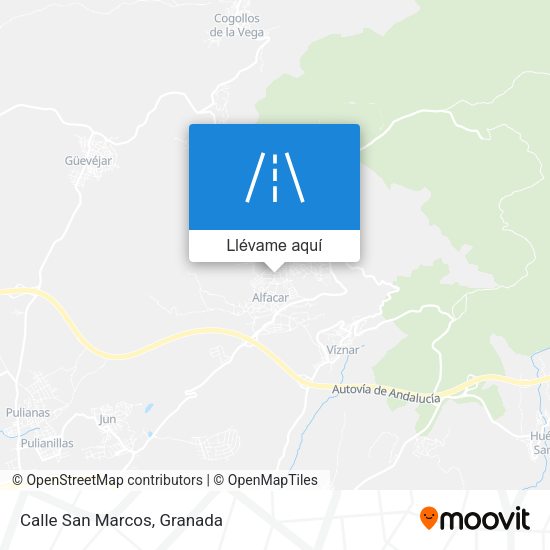 Mapa Calle San Marcos