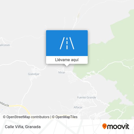 Mapa Calle Viña