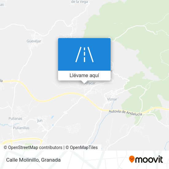 Mapa Calle Molinillo