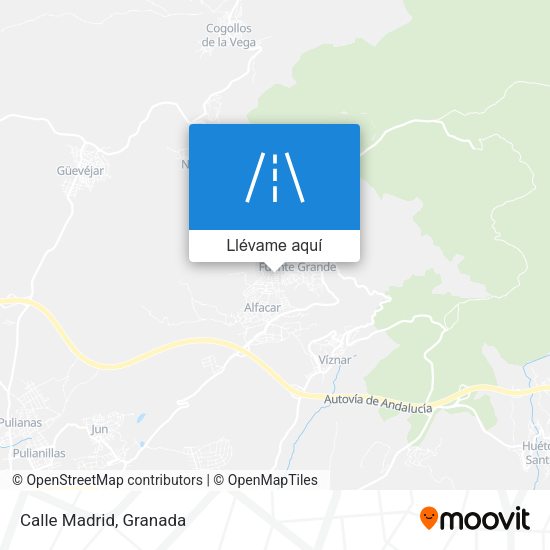 Mapa Calle Madrid