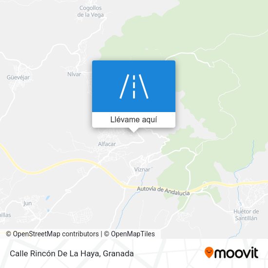 Mapa Calle Rincón De La Haya
