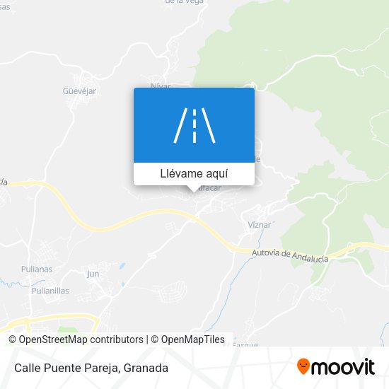 Mapa Calle Puente Pareja