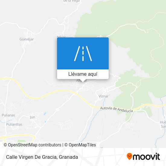 Mapa Calle Virgen De Gracia