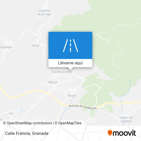 Mapa Calle Francia