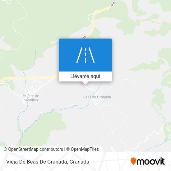 Mapa Vieja De Beas De Granada