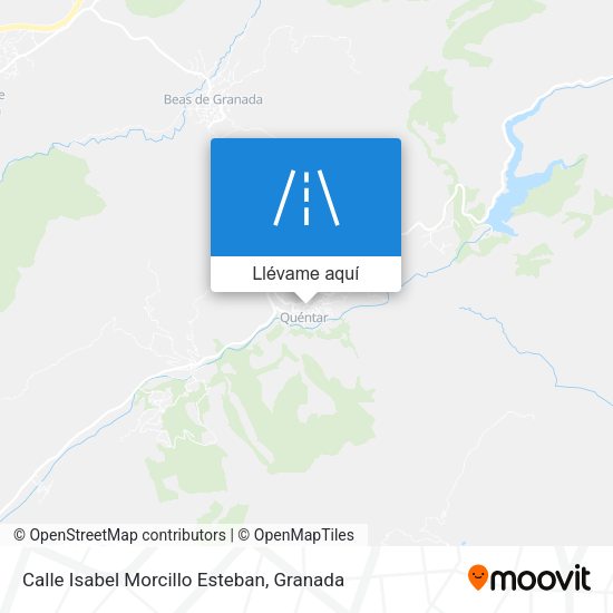 Mapa Calle Isabel Morcillo Esteban