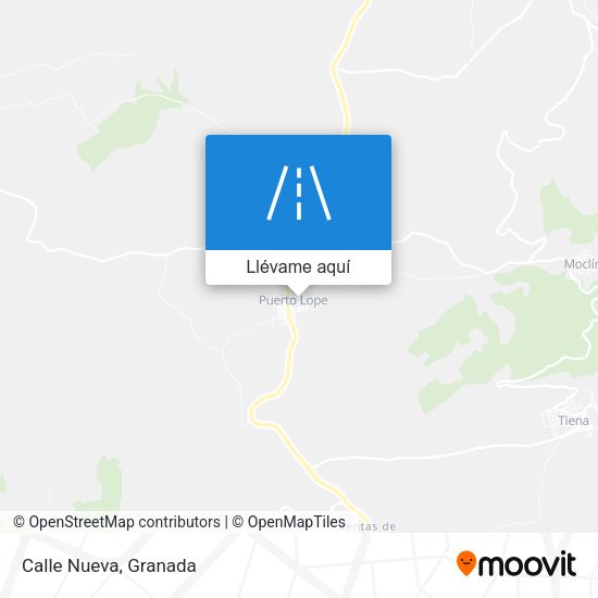 Mapa Calle Nueva