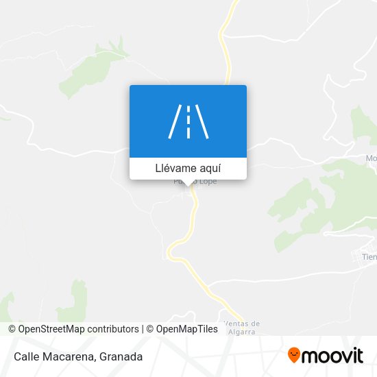 Mapa Calle Macarena