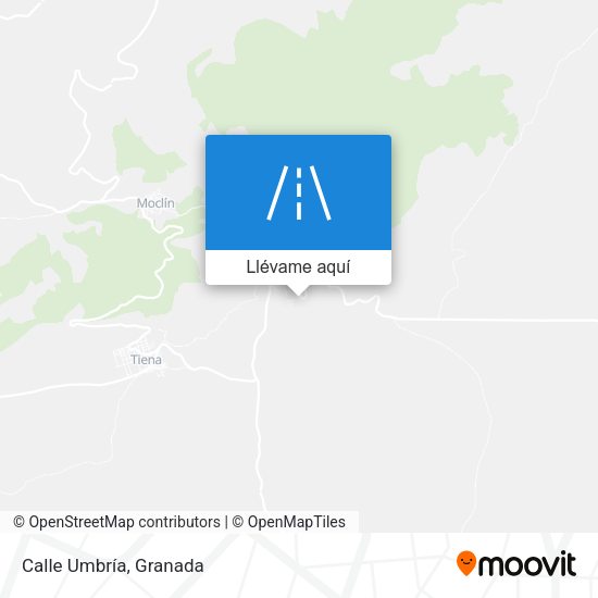 Mapa Calle Umbría
