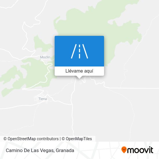 Mapa Camino De Las Vegas
