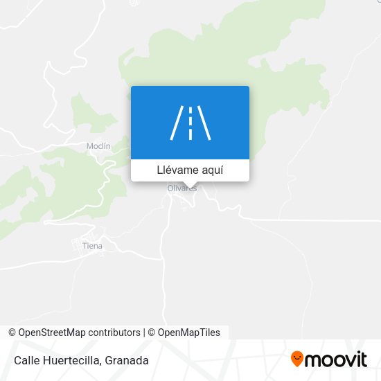 Mapa Calle Huertecilla