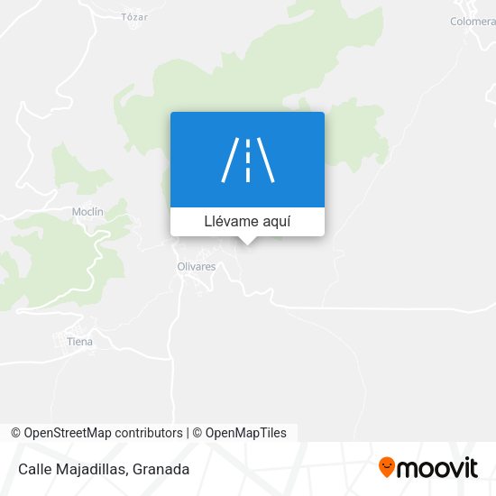 Mapa Calle Majadillas