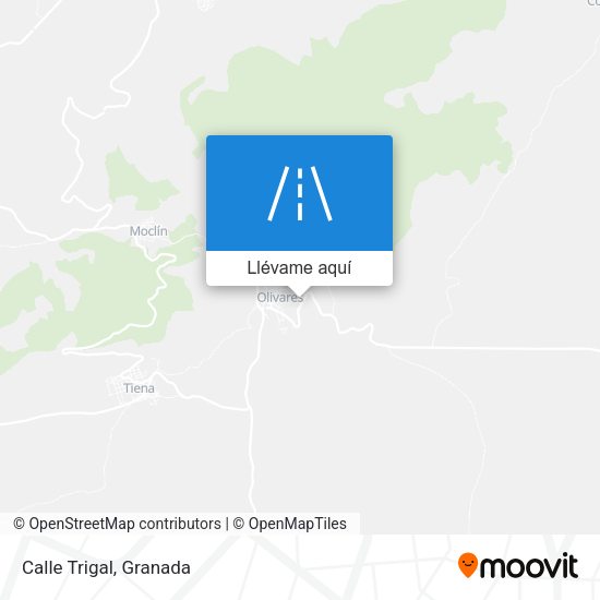 Mapa Calle Trigal