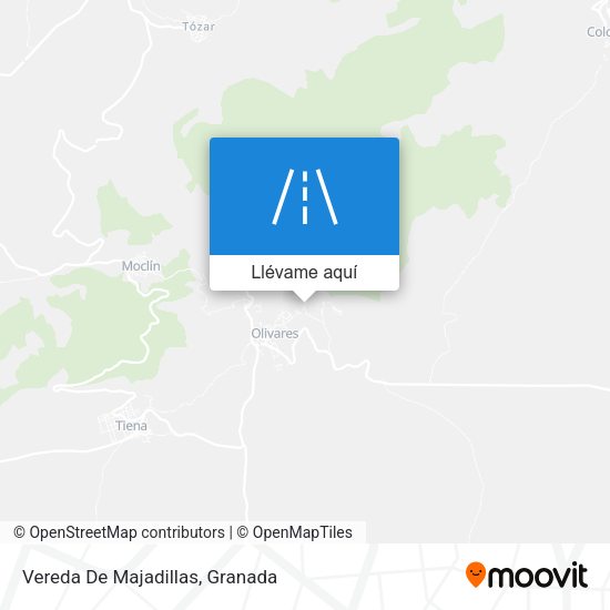 Mapa Vereda De Majadillas