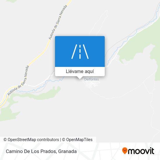 Mapa Camino De Los Prados